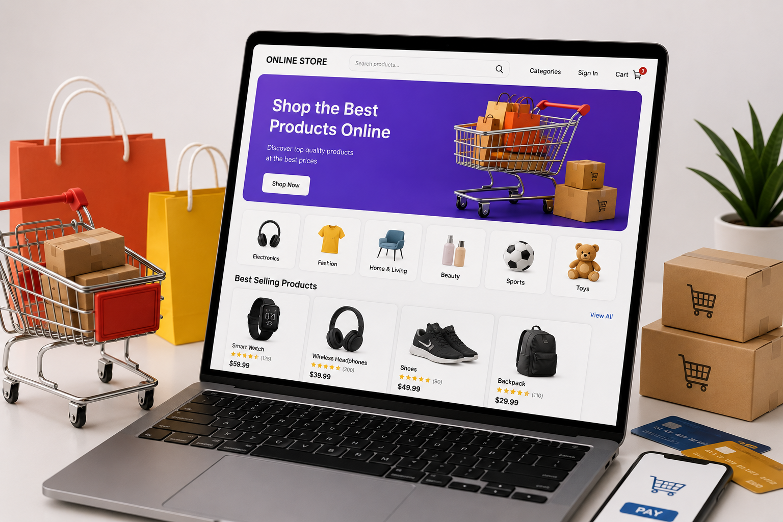 Ecommerce Website Development